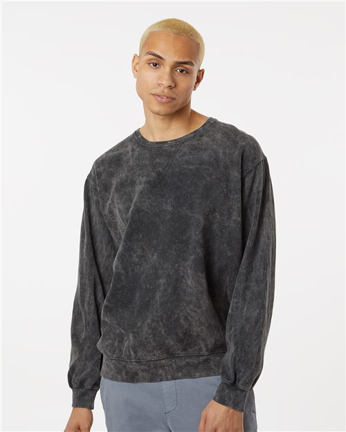 Dyenomite 845MW - Premium Fleece Mineral Wash Crewneck Sweatshirt