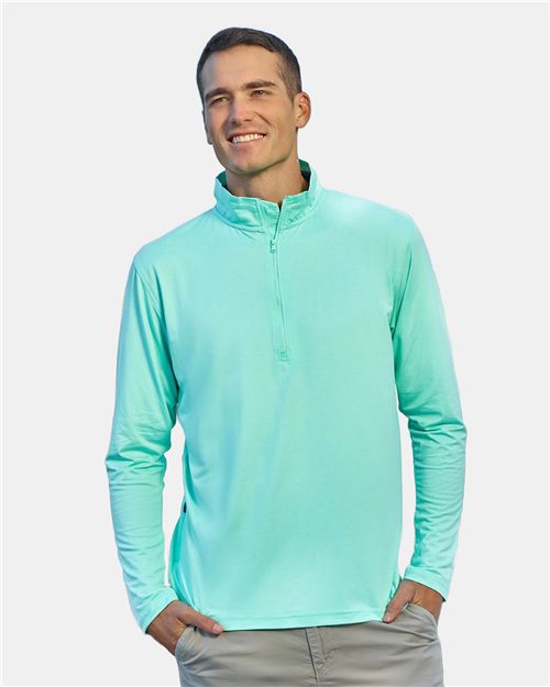 Nautica N17924 - Saltwater Quarter-Zip Pullover