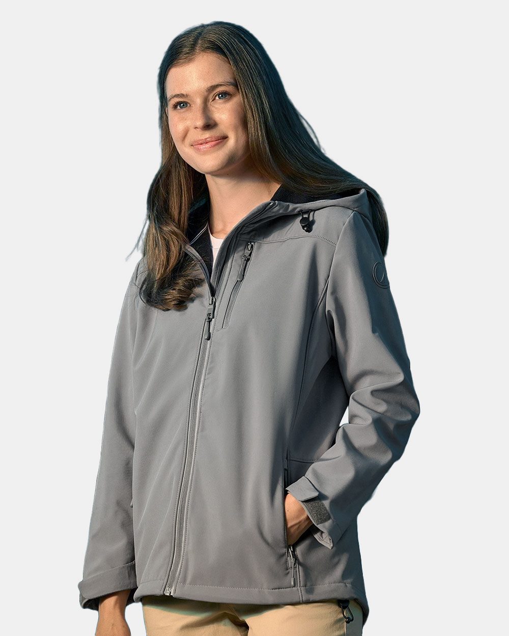 Nautica N17790 - Women's Wavestorm Softshell Hooded Jacket