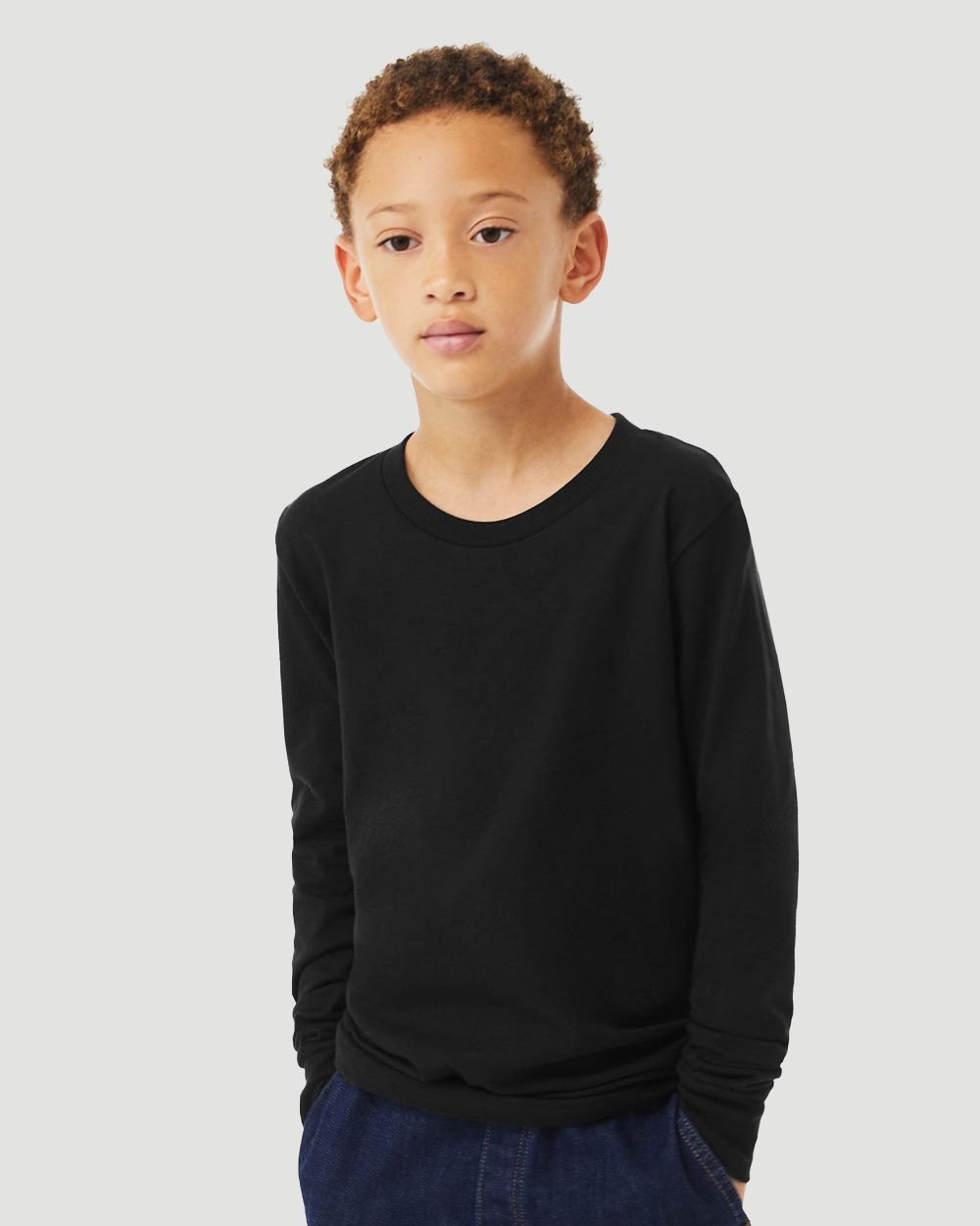 BELLA + CANVAS 3513Y - Youth Triblend Long Sleeve Tee