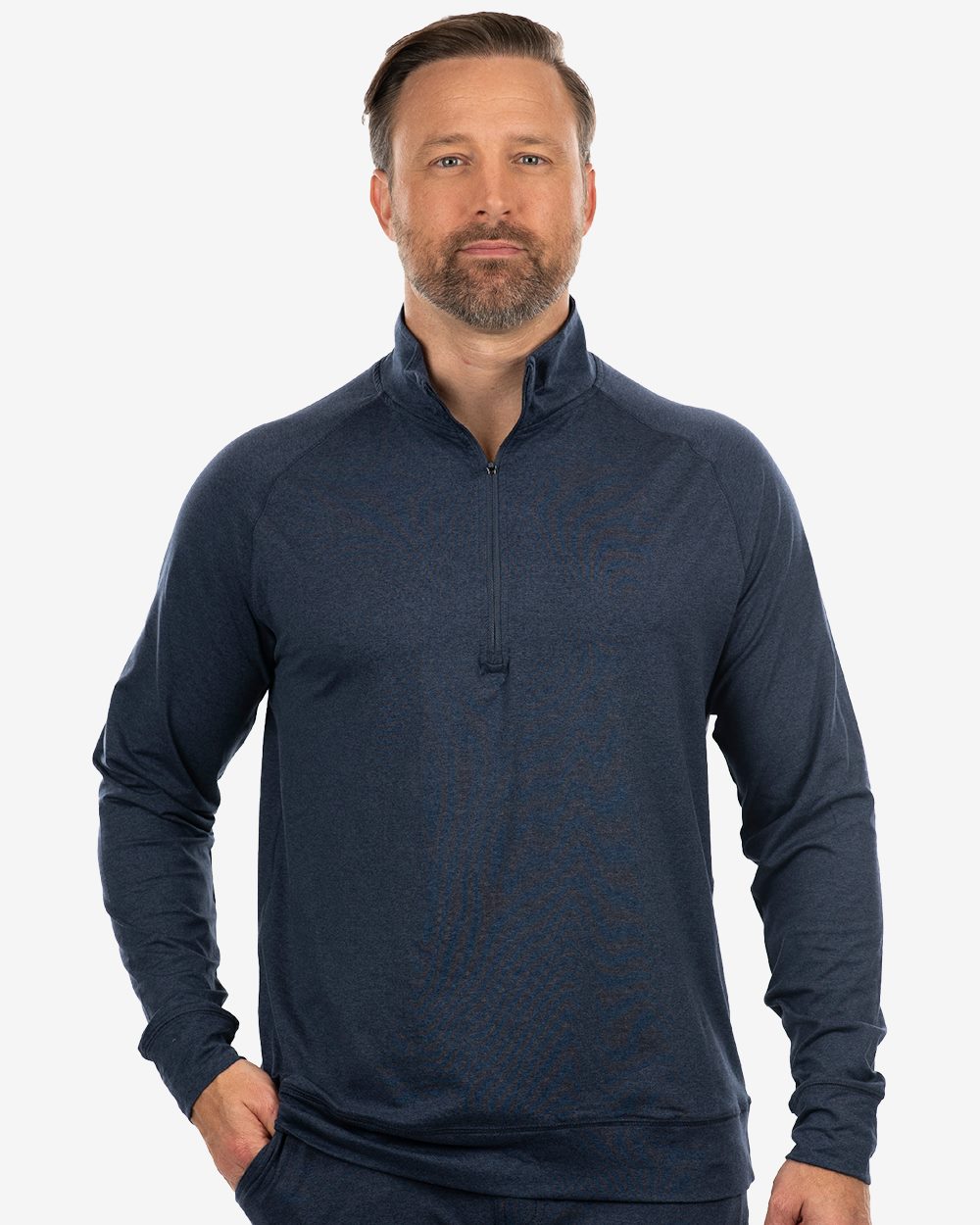 Burnside 8167 - Men's Dawn to Dusk Quarter-Zip Pullover
