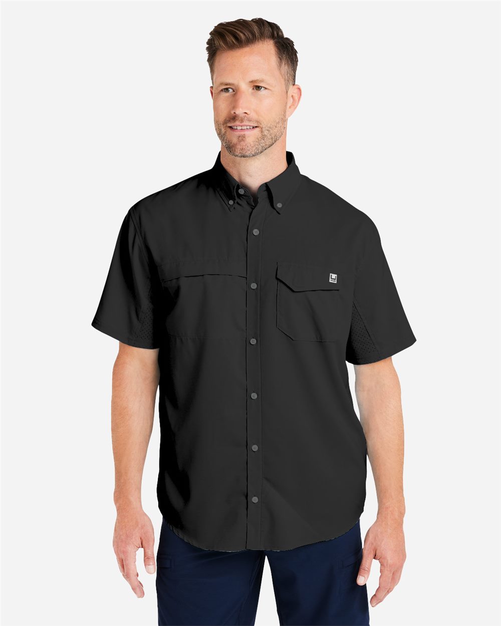Chemise De Pêche HUK Tide Point à Manches Longues - UPF 30+, Séchage