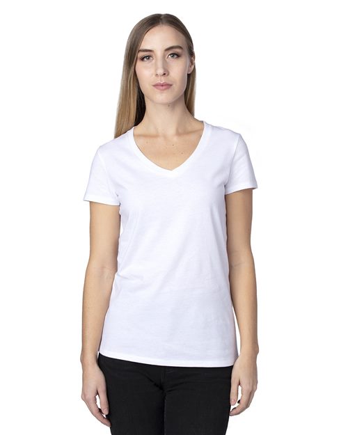 Threadfast Apparel 200RV - Women's Ultimate CVC V-Neck T-Shirt