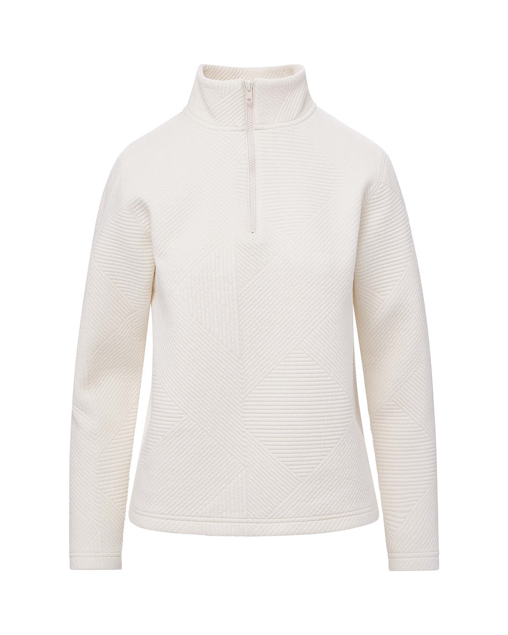MV Sport W25145 - Women's Zelda Zig Zag Quarter-Zip Pullover