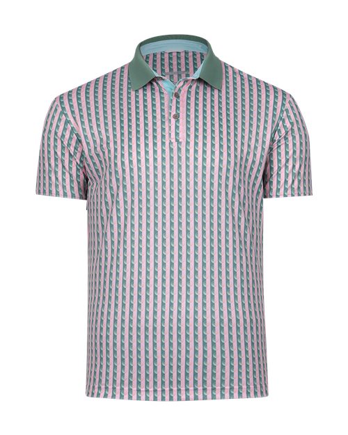 Men's Greens Piqué Polo