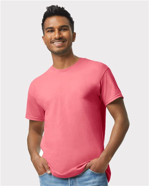 Gildan Heavy Cotton Adult T-Shirt 5000-Unisex Short Sleeve Casual Cotton T-Shirt