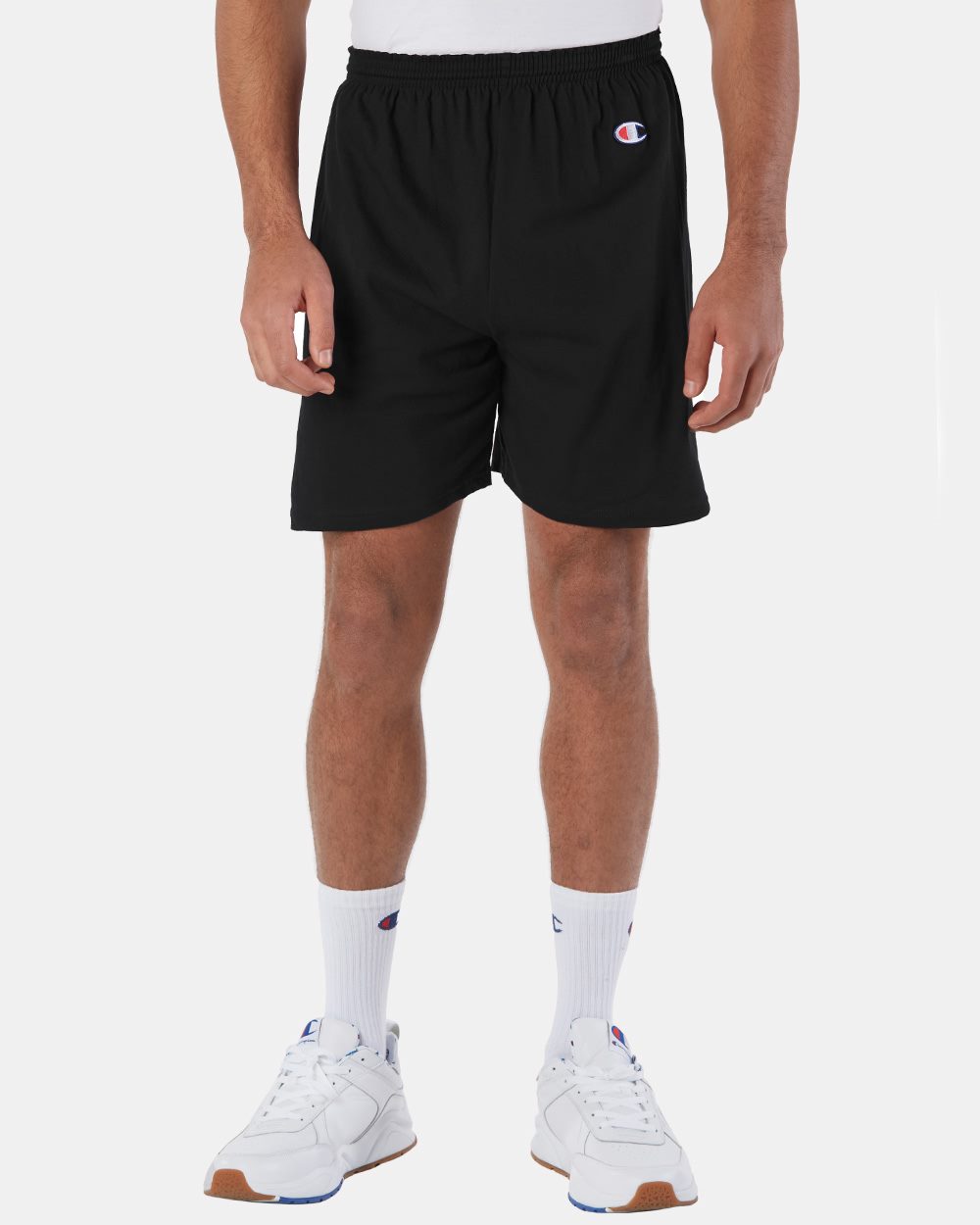 jersey gym shorts