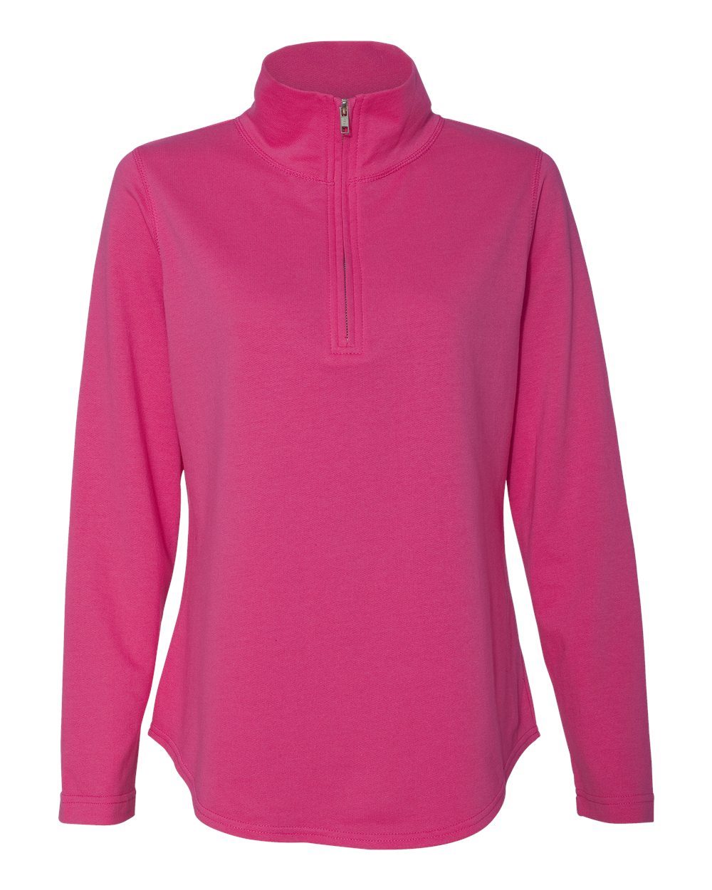 LAT Ladies Lightweight French Terry Slouchy Pullover 