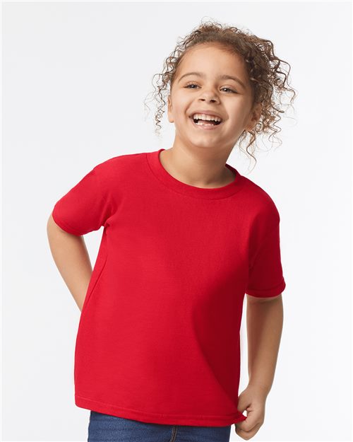 Gildan 5100P Heavy Cotton™ Toddler T-Shirt Model Shot
