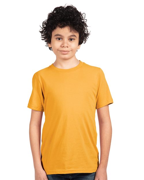 Next Level 3310 Youth Cotton T-Shirt Model Shot