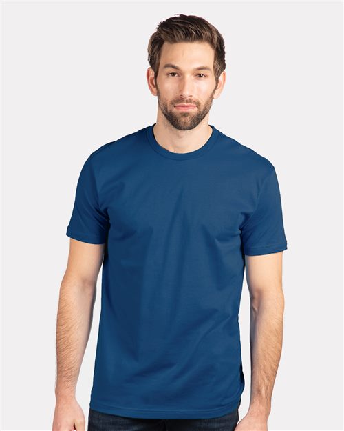 Next Level 3600 Unisex Cotton T Shirt - Light Blue - L