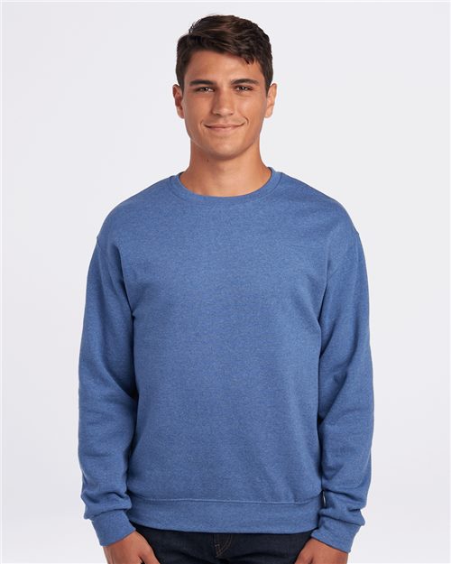 JERZEES 562MR NuBlend® Crewneck Sweatshirt Model Shot