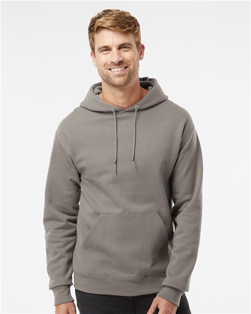 JERZEES 996MR NuBlend® Hooded Sweatshirt Model Shot