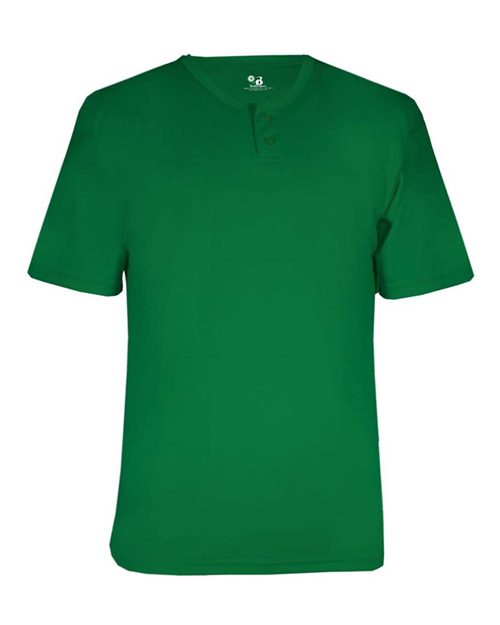 Alleson Athletic 2930 B-Core Youth Placket Jersey Model Shot