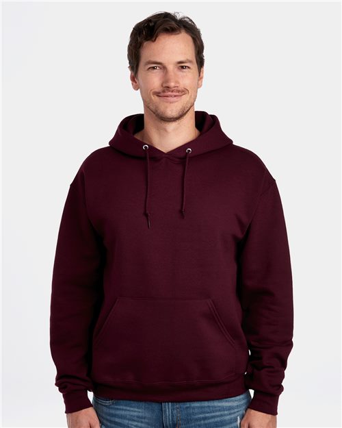 JERZEES 4997MR Super Sweats NuBlend® Hooded Sweatshirt Model Shot