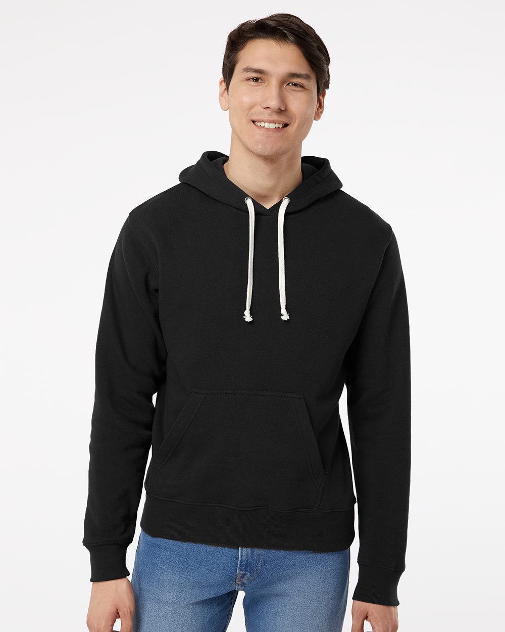 J. America 8871 - Triblend Fleece Hooded Sweatshirt
