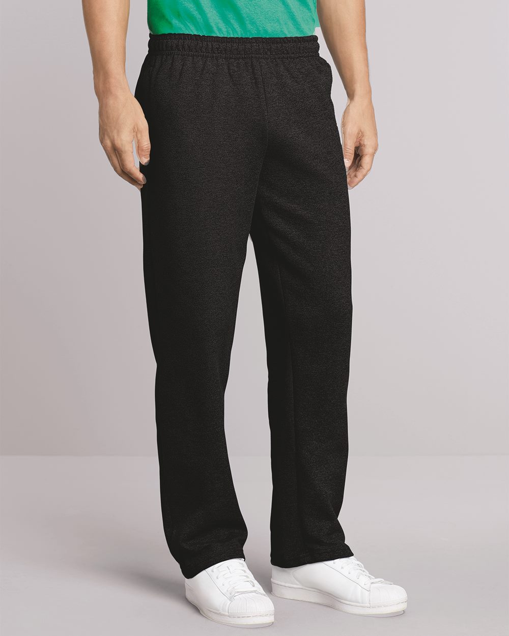 Adult Heavy Blend™ Adult 8 oz. Open-Bottom Sweatpants with Pockets 5XL RED