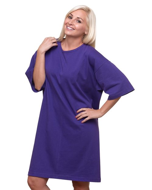 Bayside 3303 - Women's USA-Made Scoop Neck Cover-Up