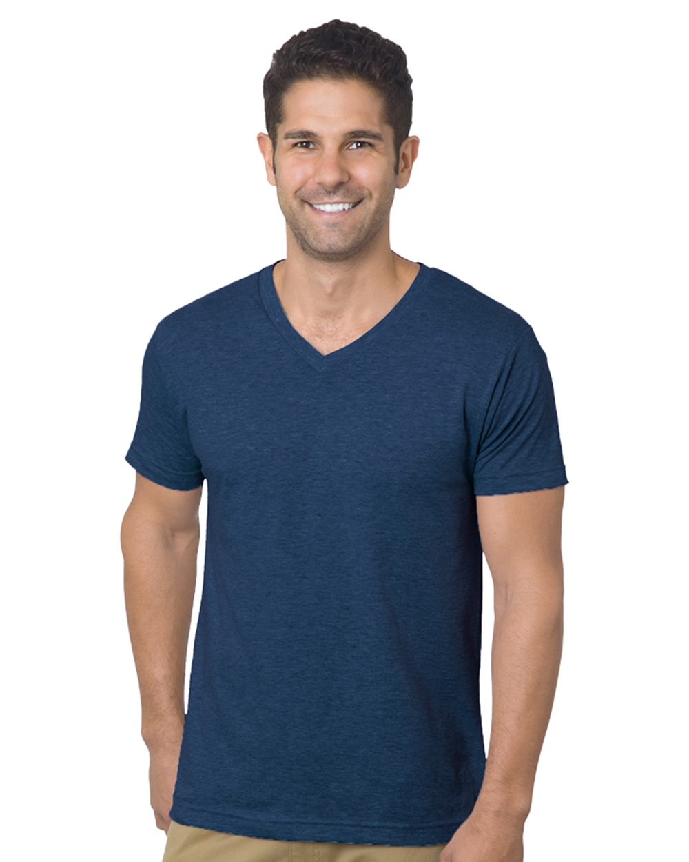 Bayside 5025 - USA-Made V-Neck T-Shirt