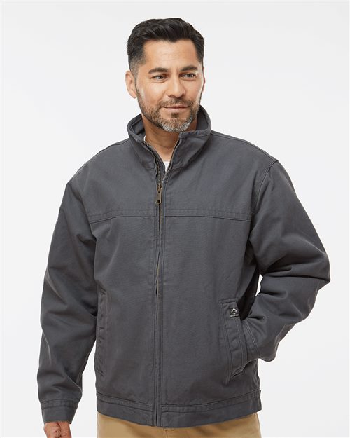 DRI DUCK 5028T Maverick Boulder Cloth™ Jacket with Blanket Lining Tall Sizes Model Shot