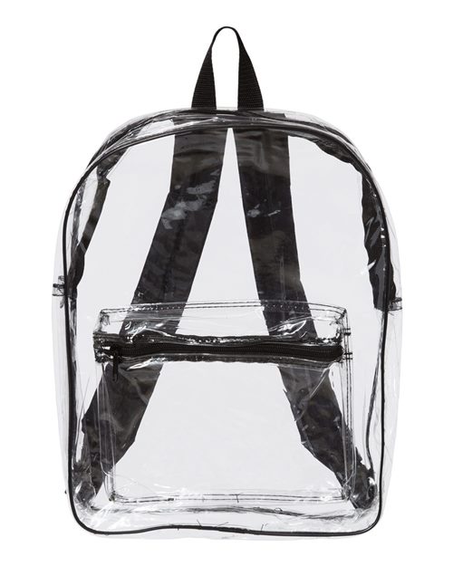 Liberty Bags 7010 Clear PVC Backpack Model Shot