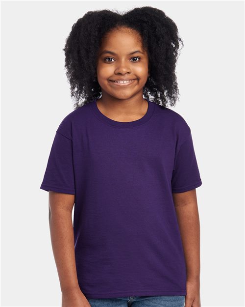 JERZEES 29BR T-shirt 50/50 Dri-Power® pour enfants Model Shot