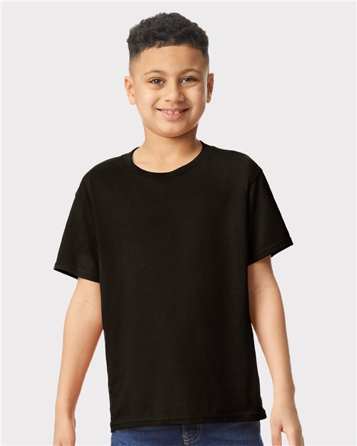 Gildan 5000B T-shirt Heavy Cotton™ pour enfants Model Shot
