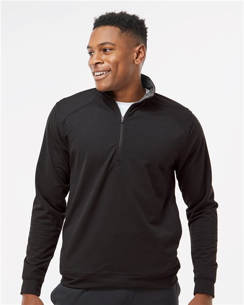 J. America 8434 - Omega Stretch Quarter-Zip Pullover