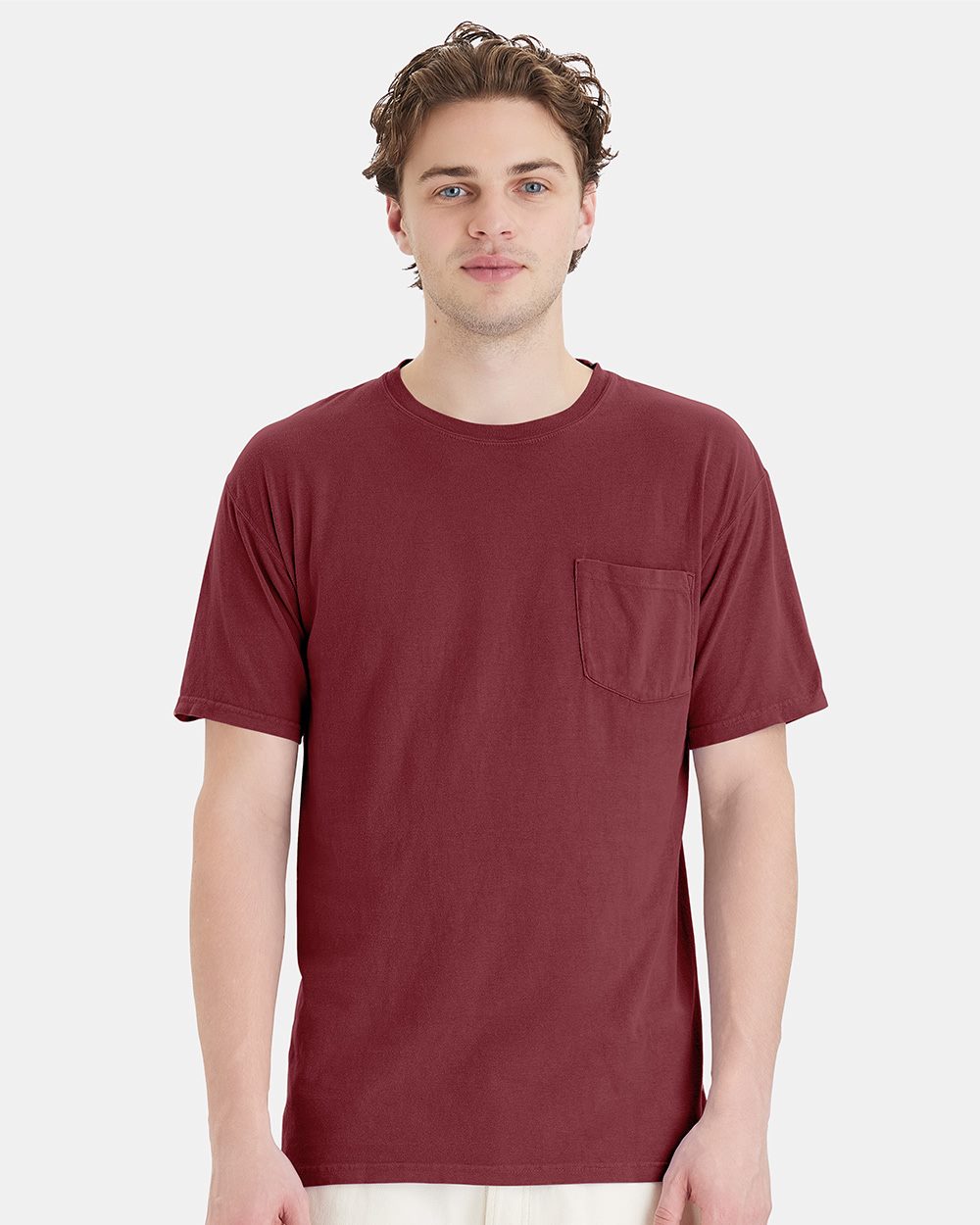 ComfortWash by Hanes GDH100 Garment-Dyed T-Shirt - Coral Craze, S