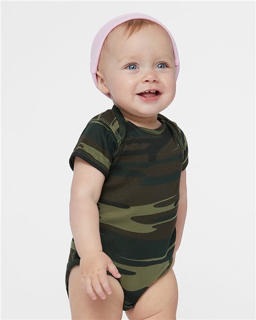 Code Five 4403 Infant Camouflage Creeper Model Shot