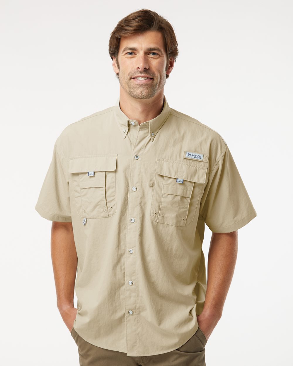 Sizes S-3XL Fishing T-shirt Columbia Short Sleeve Shirt Men’s PFG Bahama™ II