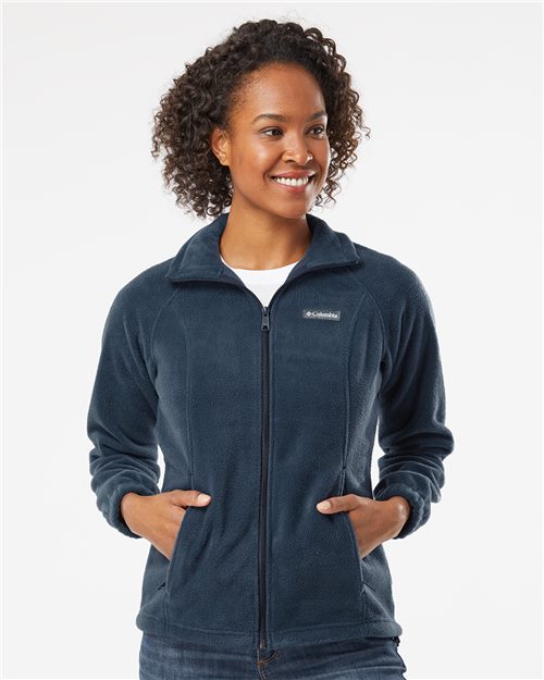 Columbia 137211 Women’s Benton Springs™ Fleece Full-Zip Jacket Model Shot