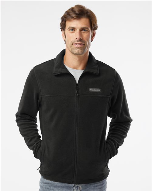 Columbia Men's Mount Grant Fleece Full Zip Jacket, Charcoal Grey, Medium at   Men's Clothing store