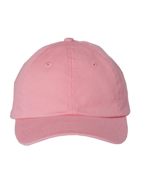 Valucap VC300Y Small Fit Bio-Washed Dad Hat Model Shot
