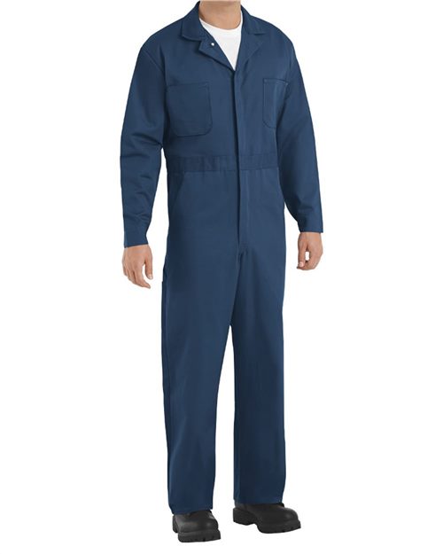 Red Kap CC16EXT - Button-Front Cotton Coverall Additional Sizes