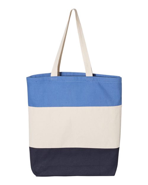 Q-Tees Q125900 - 11L Tri-Color Tote