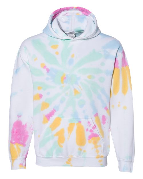 Dyenomite 680BVR - Youth Blended Tie-Dyed Hooded Sweatshirt