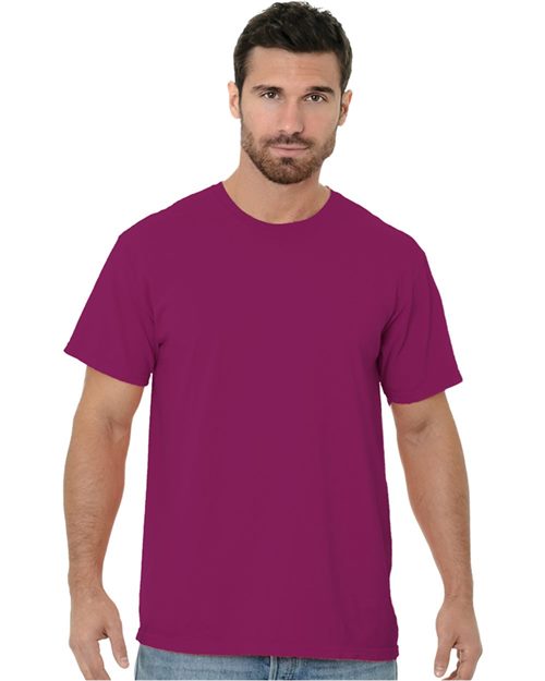 Bayside 9515 Garment Dyed Crew T-Shirt Model Shot