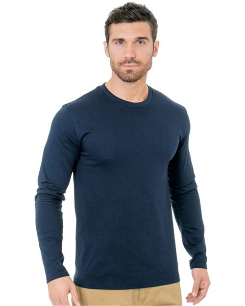 Bayside 9550 - Fine Jersey Long Sleeve T-Shirt