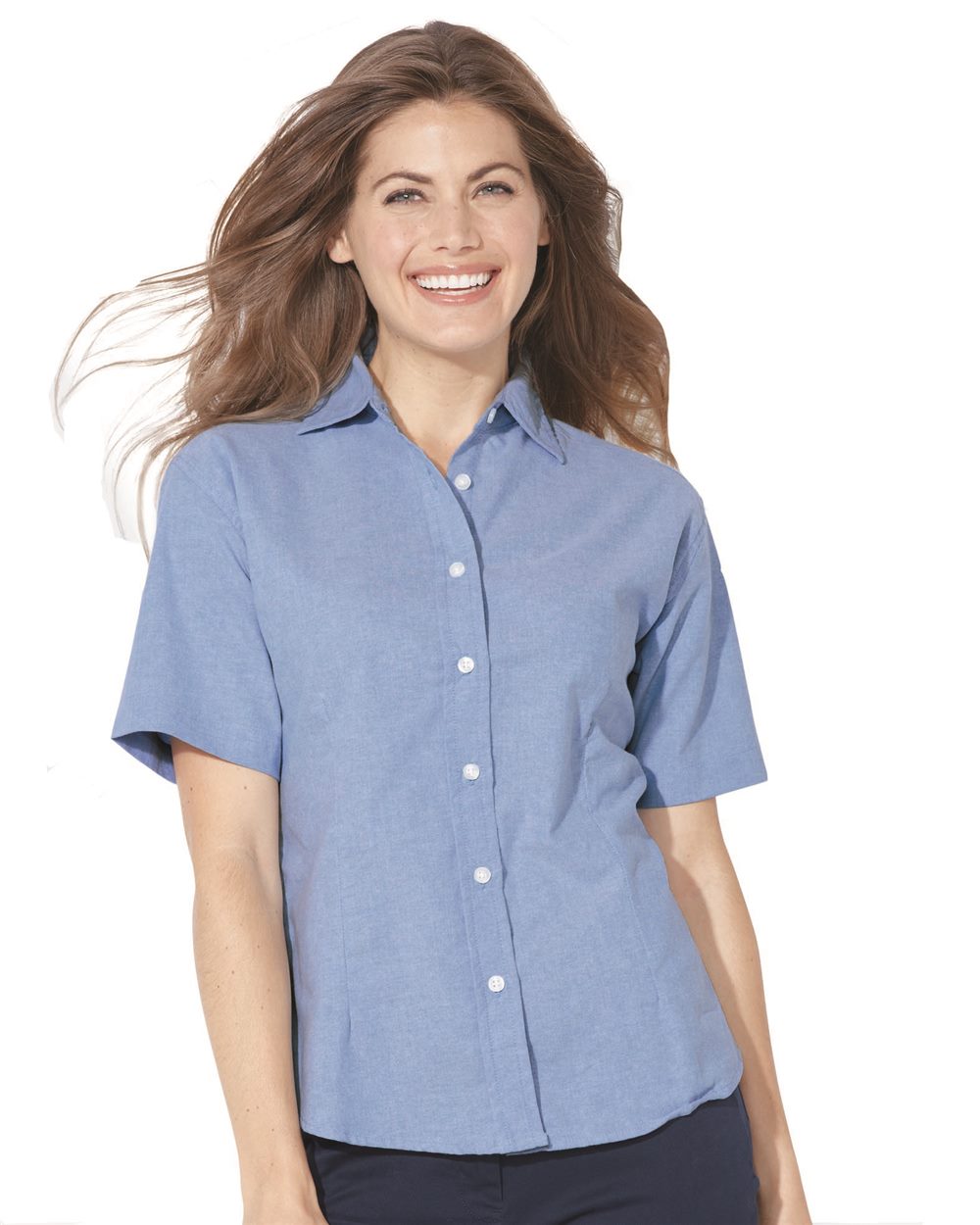 FeatherLite 5231 - Women's Short Sleeve Stain Resistant Oxford Shirt