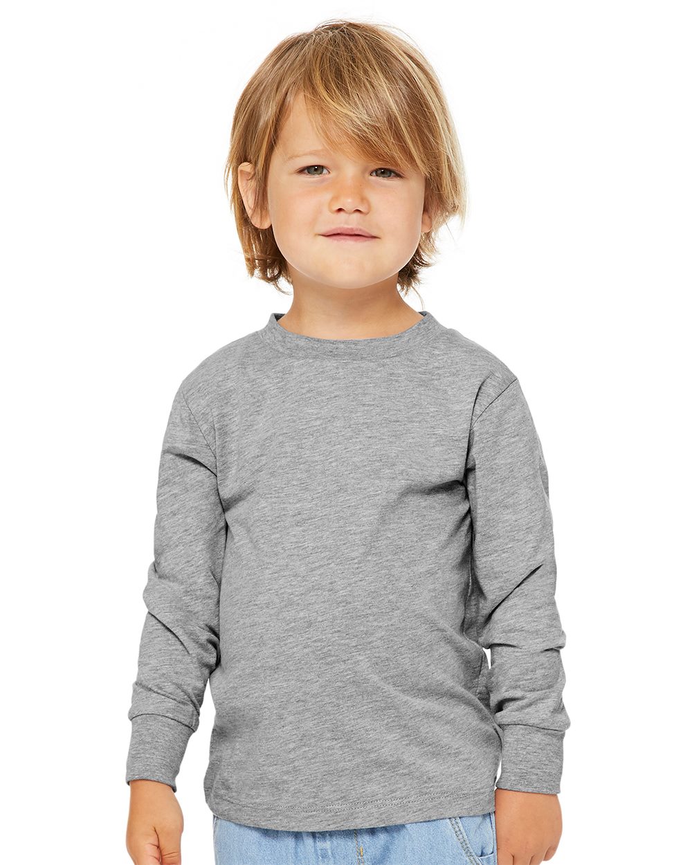 Jersey - 3501T Long + Sleeve Tee Toddler CANVAS BELLA