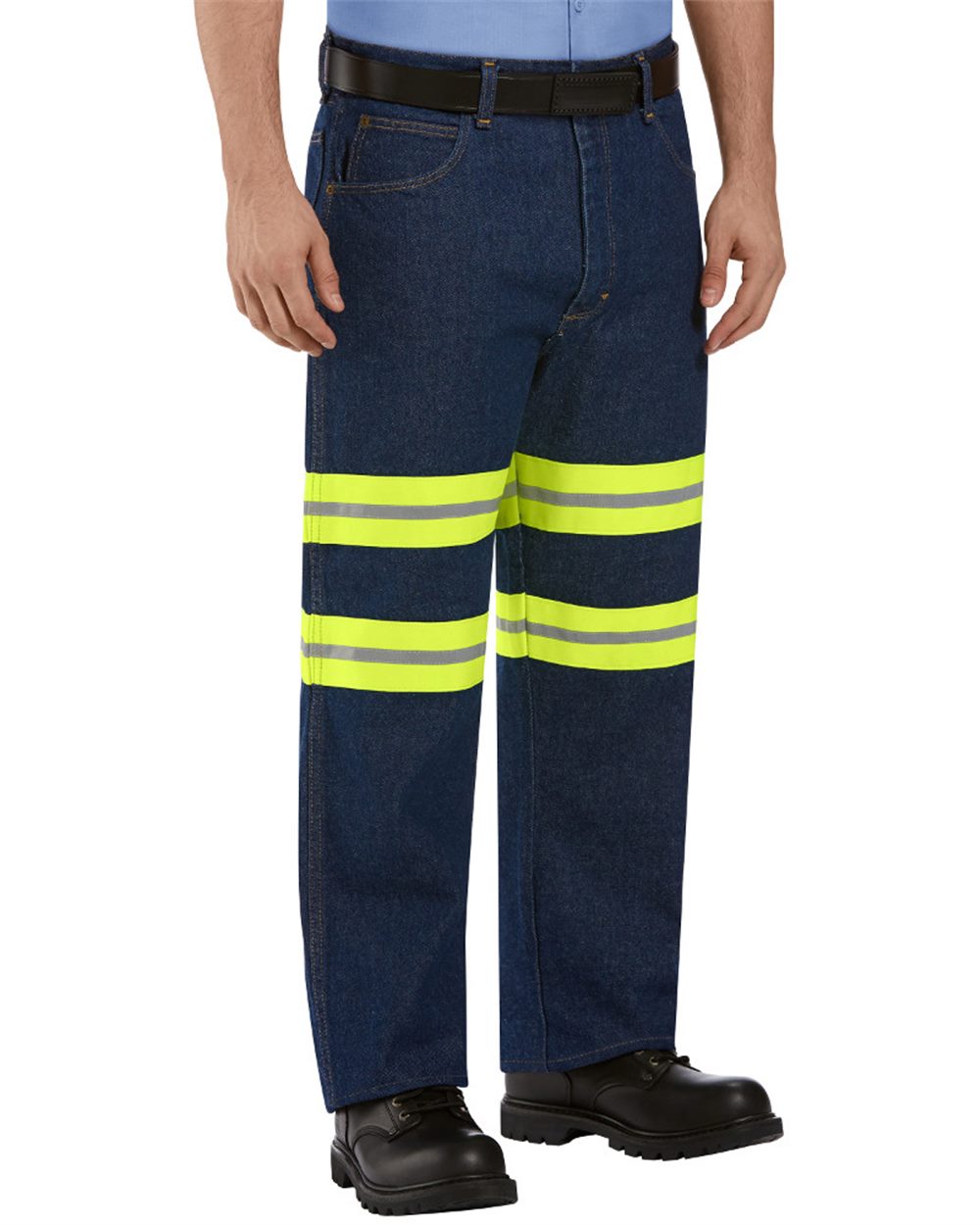 Red Kap PD60ED Enhanced Visibility Relaxed Fit Jeans