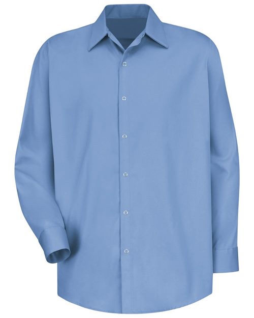 Red Kap SC16L Long Sleeve Specialized Cotton Work Shirt Long Sizes Model Shot