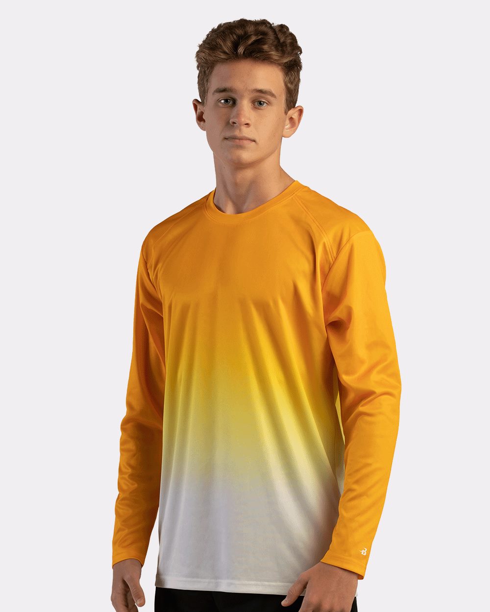 long sleeve ombre