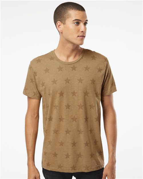 Code Five 3929 - Star Print Tee