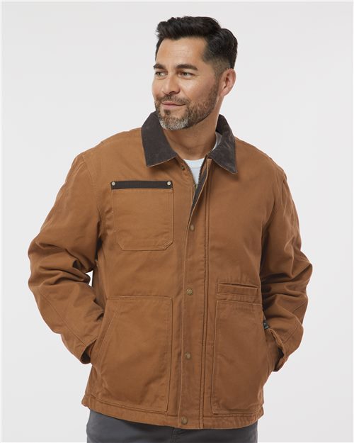 DRI DUCK 5091T Rambler Boulder Cloth Jacket Tall Sizes Model Shot