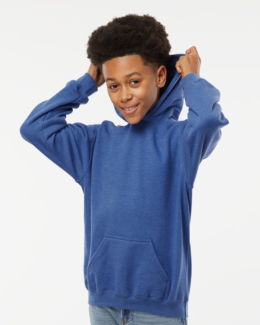 M&O 3322 - Youth Fleece Pullover Hoodie