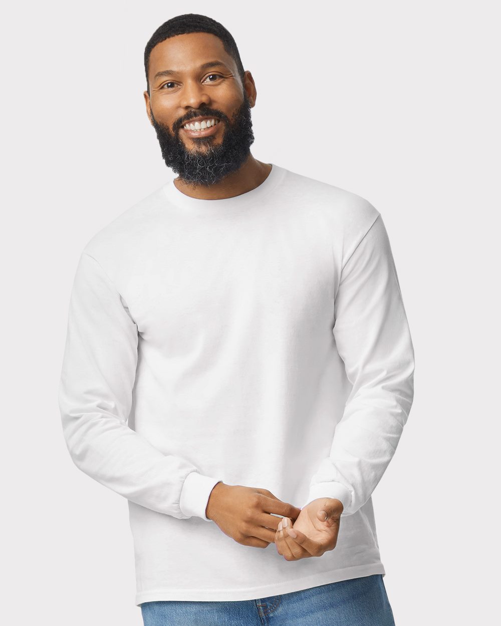Gildan 5700 - Heavy Cotton™ Raglan Three-Quarter Sleeve T-Shirt