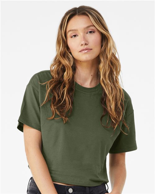 BELLA + CANVAS 6482 - Women's Jersey Crop Tee