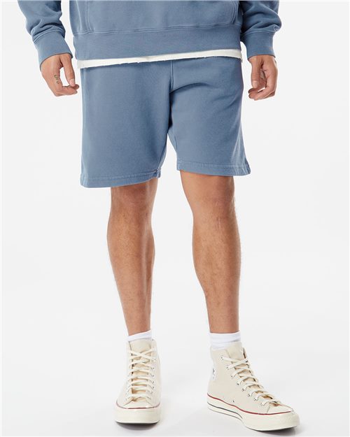 Independent Trading Co. PRM50STPD Pigment-Dyed Fleece Shorts Model Shot